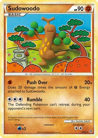 Sudowoodo (9/95) [HeartGold & SoulSilver: Unleashed]