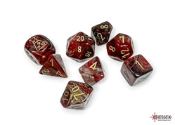 Chessex Lab Dice (8pc) CHX3064 Borealis Cosmos / Gold