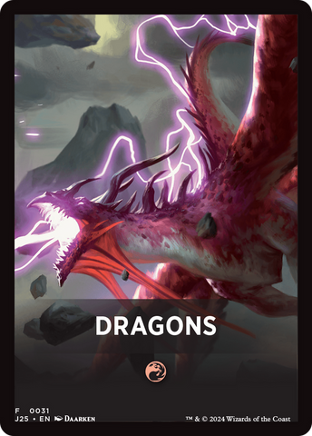 Dragons Theme Card [Foundations Jumpstart Front Cards]