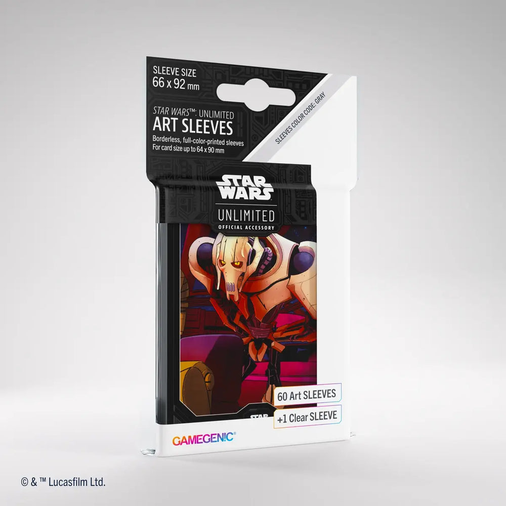 Star Wars Unlimited: Gamegenic Sleeves 60 count General Grievous (Nov 8)