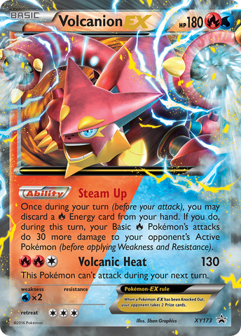 Volcanion EX (XY173) [XY: Black Star Promos]