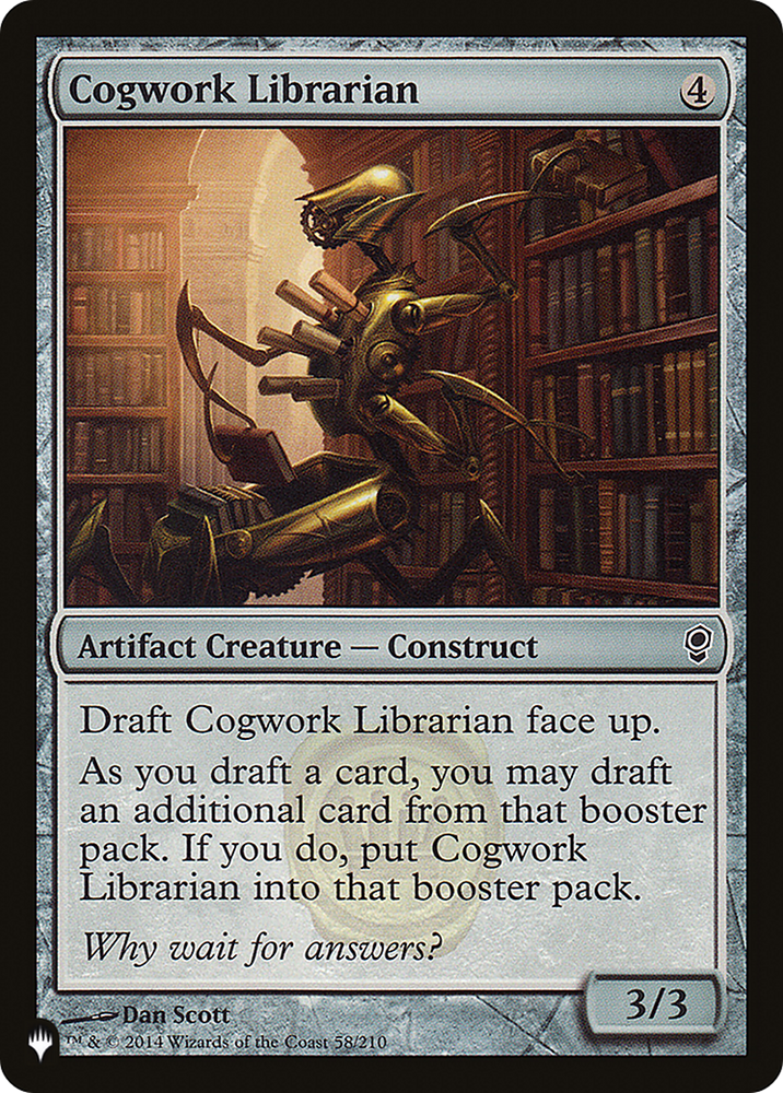 Cogwork Librarian [The List Reprints]