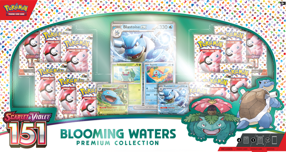 Pokemon Scarlet and Violet 151 Blooming Waters (No Online Orders) 1 per person.