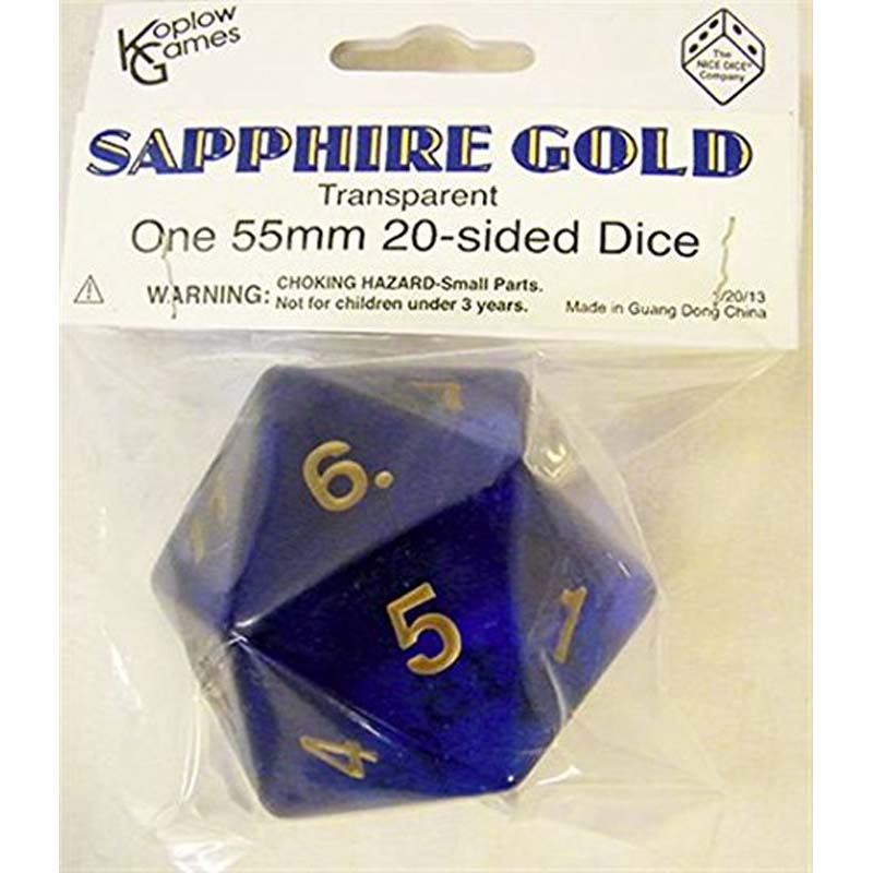 Sapphire / Gold countdown Turndown counter 55mm