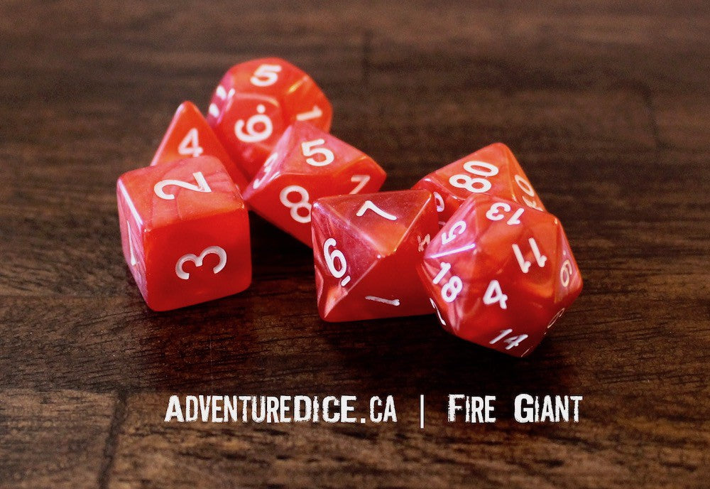 Adventure Dice: Fire Giant