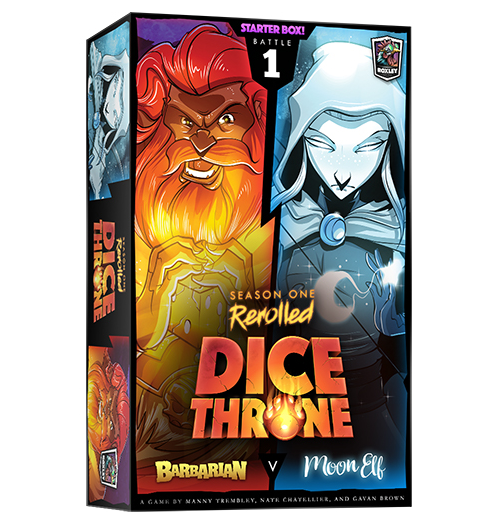 Dice Throne S1 Rerolled Barbarian V Moon Elf