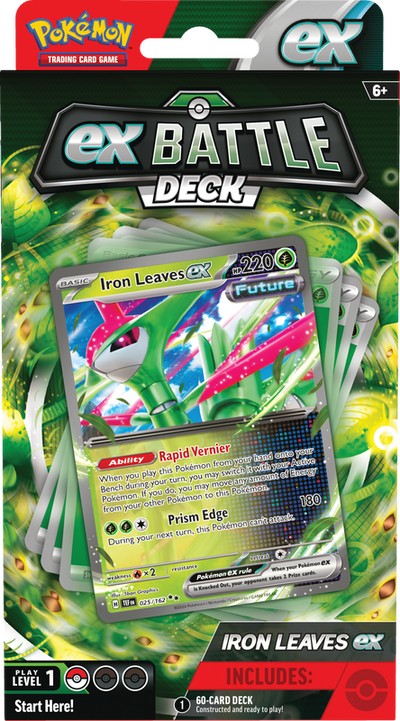 Pokemon  Battle Deck Iron Leaves EX