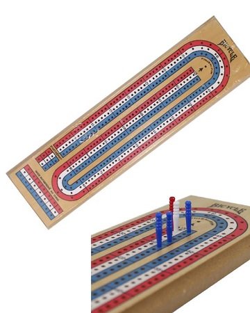 Solid Wood Cribbage Board