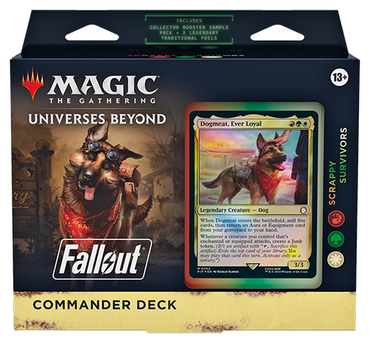 Fallout Commander Deck - Scrappy Survivors (March 08) (1 per customer)