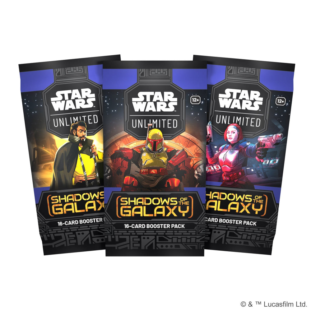 Star Wars Unlimited: Shadows of the Galaxy Booster Pack (Max 3 per customer per day)