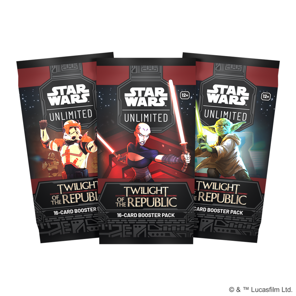 Star Wars Unlimited: Twilight of the Republic Booster Pack (Max 3 per customer per day)