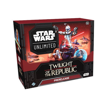 Star Wars Unlimited: Twlight of the Republic Prerelease Kit (One per Customer, Per Day)