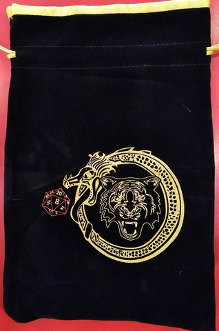 Tiger Dragon Dice Bag