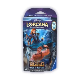 Lorcana: Ursula's Return Starter Deck - Sapphire + Steel 2 Per Customer