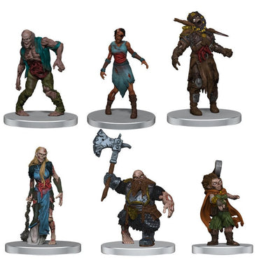 Icons of the Realm Premium Miniatures: Undead Armies Zombies