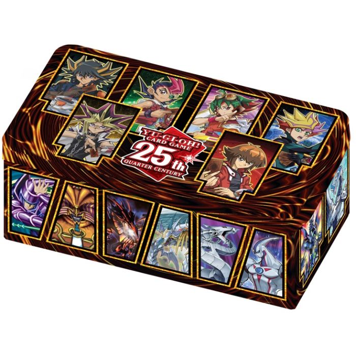 Yu-Gi-Oh 25th Anniversary Dueling Heroes Tin Set - 3 Booster MEGA Packs