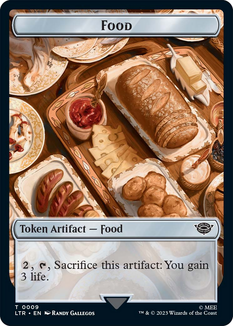 Food (09) // Tentacle Double-Sided Token [The Lord of the Rings: Tales of Middle-Earth Tokens] | Pandora's Boox