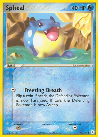 Spheal (74/101) [EX: Hidden Legends]