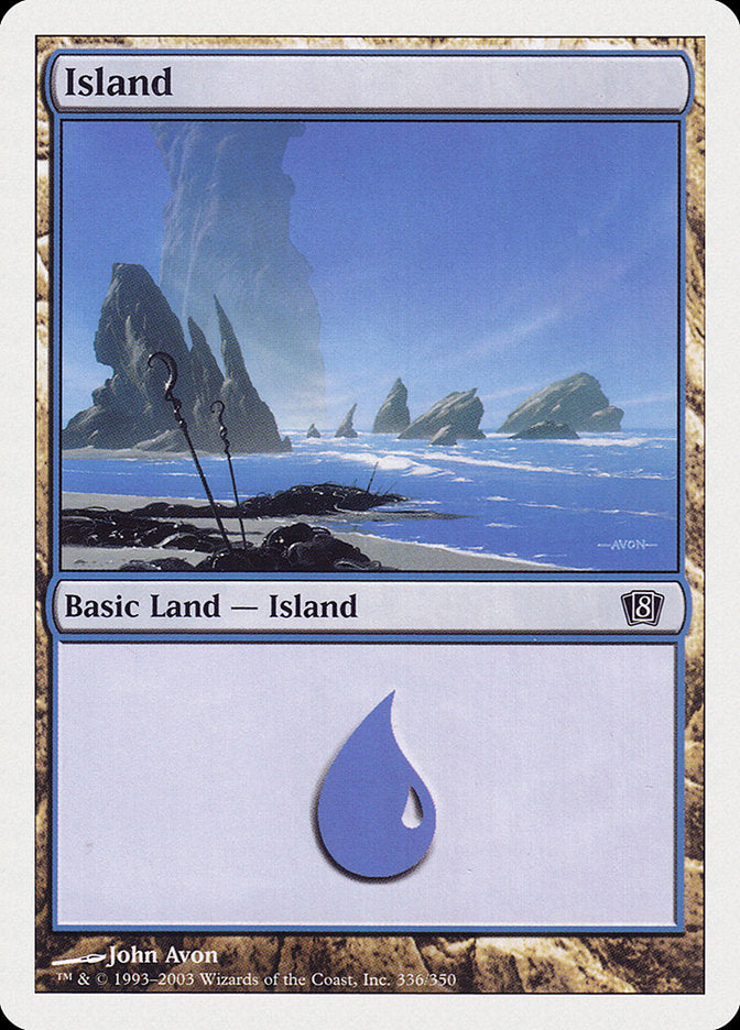 Island (336) [Eighth Edition] | Pandora's Boox