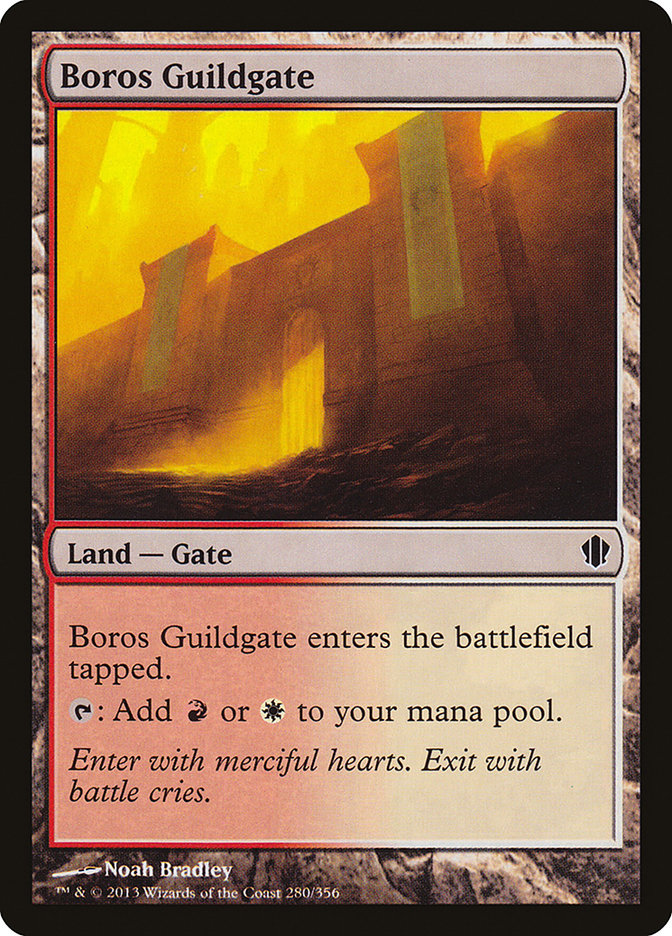 Boros Guildgate [Commander 2013]