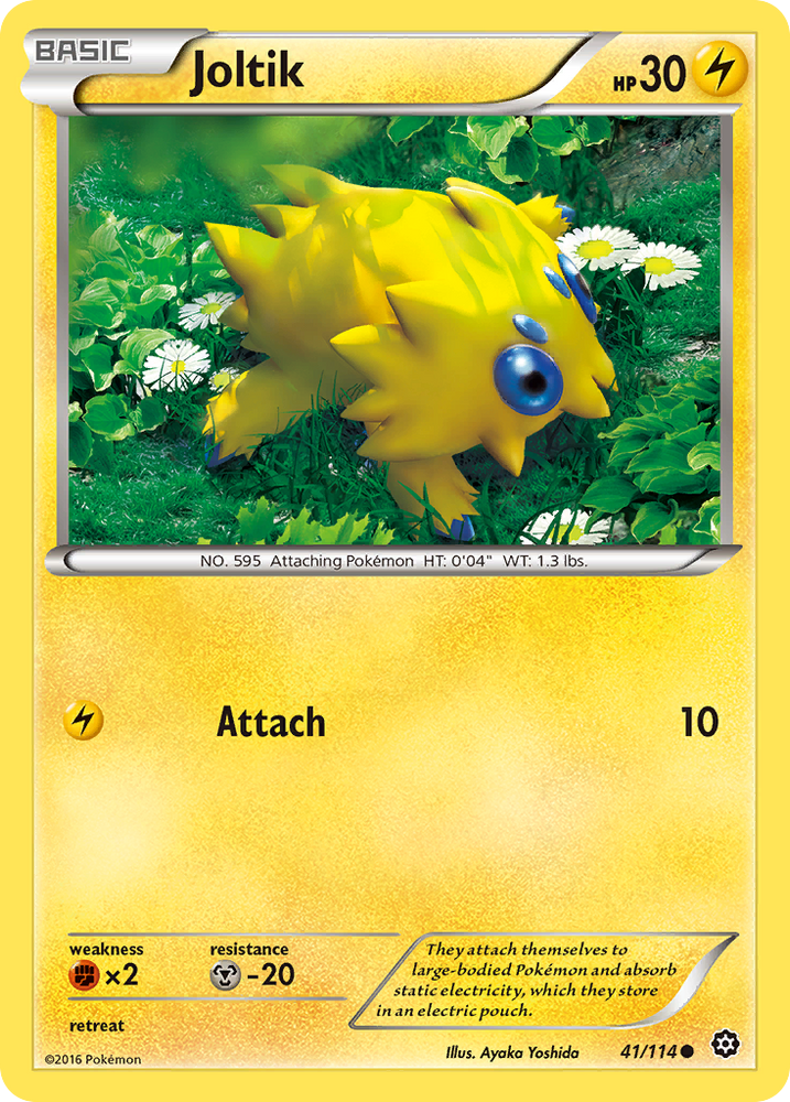 Joltik (41/114) [XY: Steam Siege]