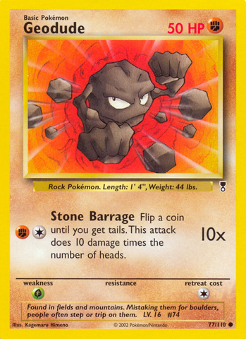 Geodude (77/110) [Legendary Collection]