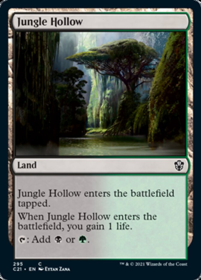 Jungle Hollow [Commander 2021] | Pandora's Boox
