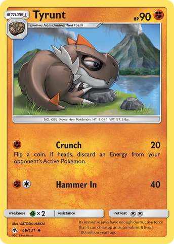 Tyrunt (68/131) [Sun & Moon: Forbidden Light]