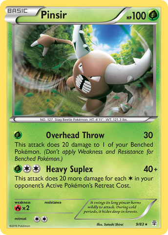 Pinsir (9/83) [XY: Generations]