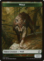Myr (007) // Wolf Double-Sided Token [Double Masters Tokens] | Pandora's Boox
