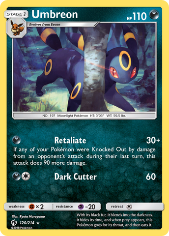 Umbreon (120/214) [Sun & Moon: Lost Thunder]