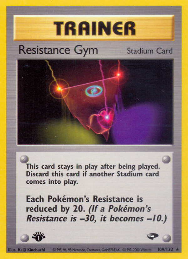 Resistance Gym (109/132) [Gym Challenge 1st Edition] | Pandora's Boox