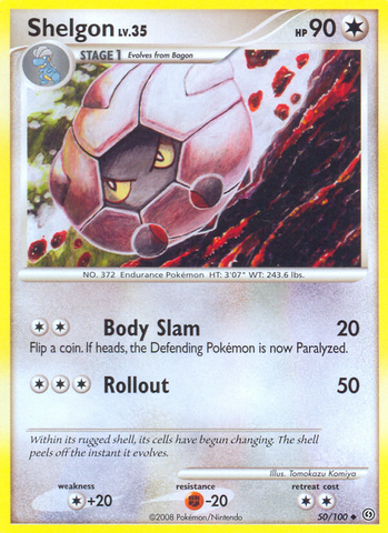 Shelgon (50/100) [Diamond & Pearl: Stormfront]