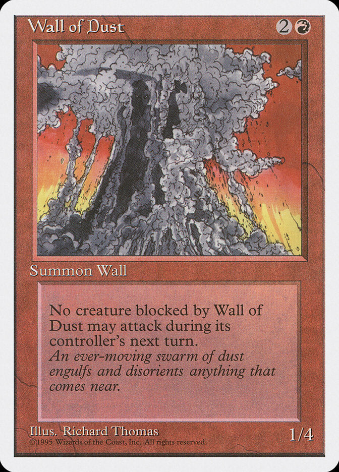 Wall of Dust [Fourth Edition] | Pandora's Boox