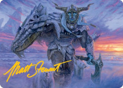 Frost Giant Art Card (Gold-Stamped Signature) [Dungeons & Dragons: Adventures in the Forgotten Realms Art Series] | Pandora's Boox