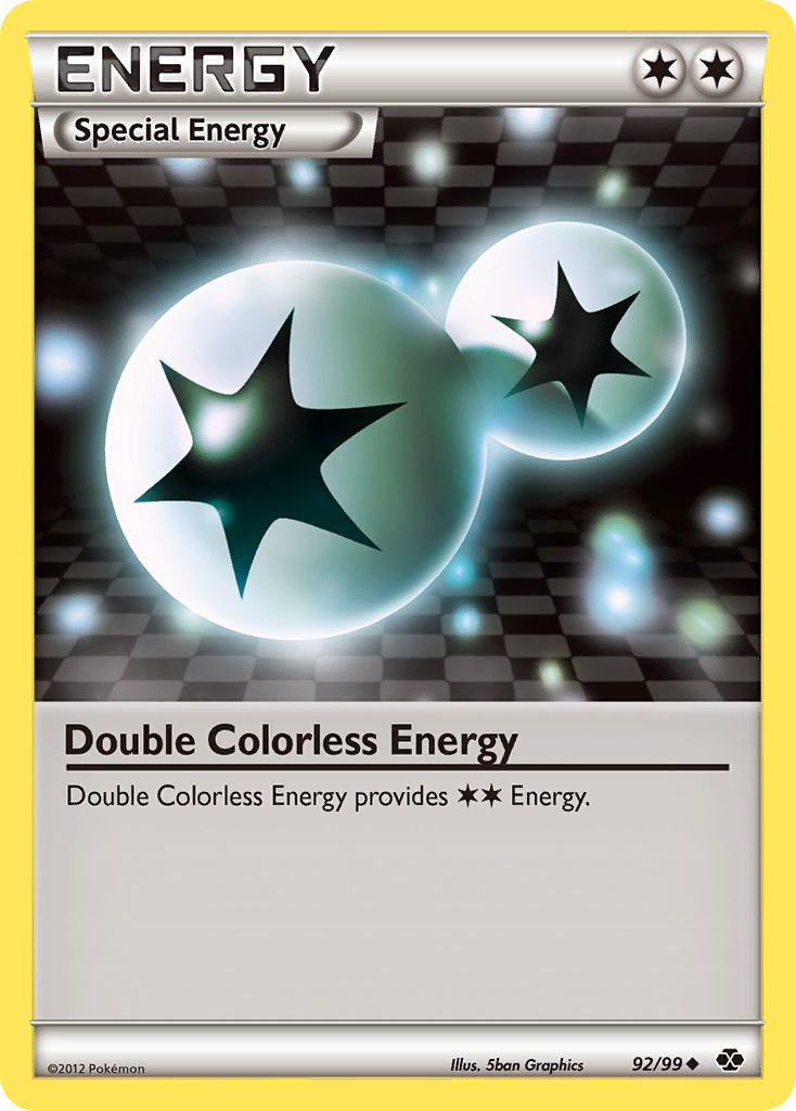 Double Colorless Energy (92/99) [Black & White: Next Destinies] | Pandora's Boox