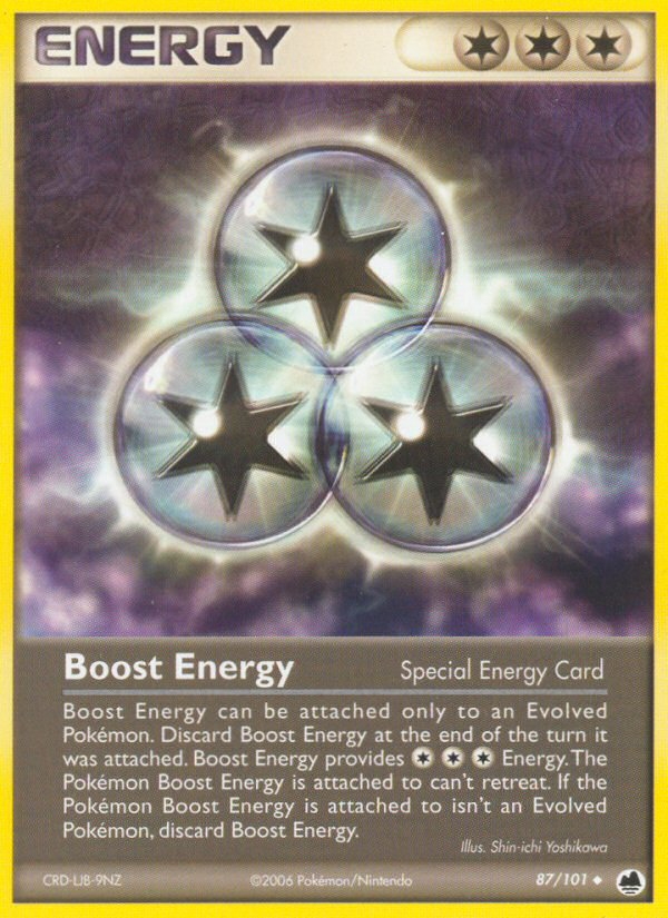 Boost Energy (87/101) [EX: Dragon Frontiers] | Pandora's Boox