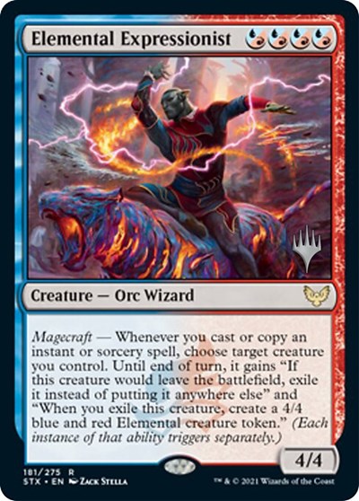 Elemental Expressionist (Promo Pack) [Strixhaven: School of Mages Promos] | Pandora's Boox