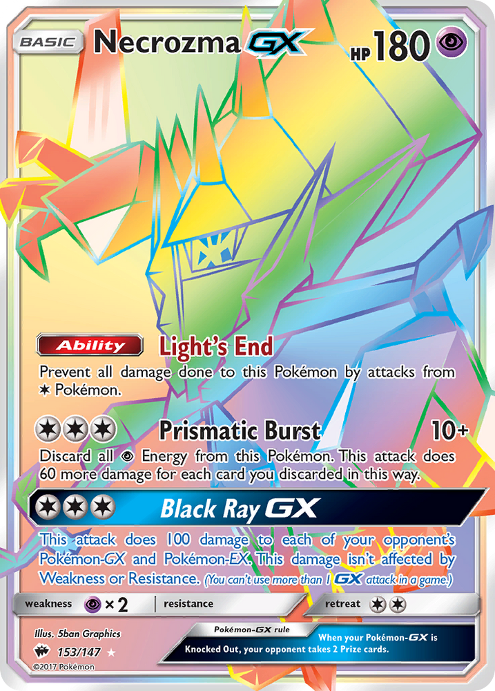 Necrozma GX (153/147) [Sun & Moon: Burning Shadows]