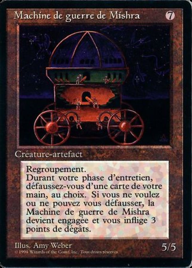 Mishra's War Machine [Foreign Black Border]