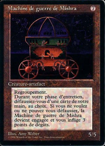 Mishra's War Machine [Foreign Black Border]