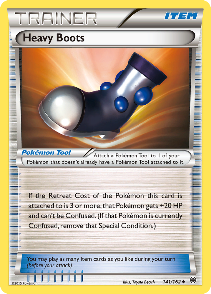 Heavy Boots (141/162) [XY: BREAKthrough]