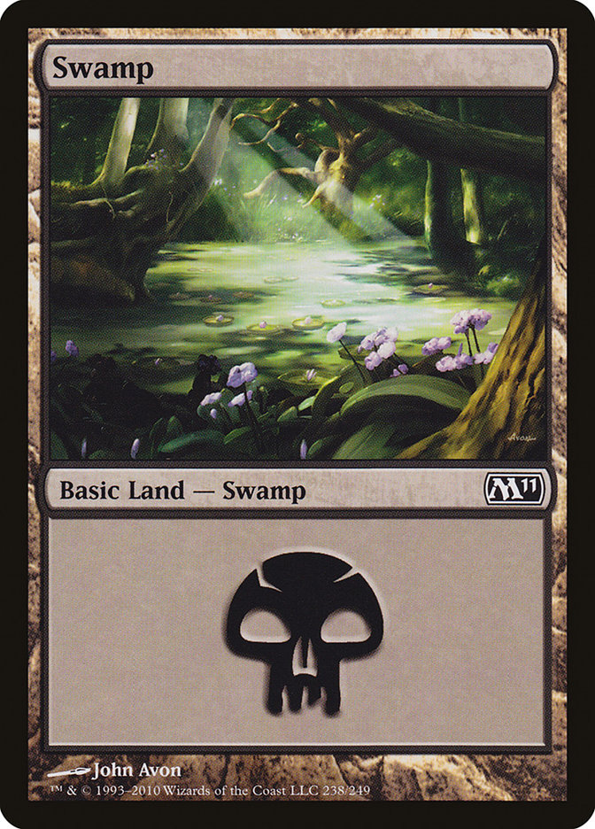 Swamp (238) [Magic 2011] | Pandora's Boox