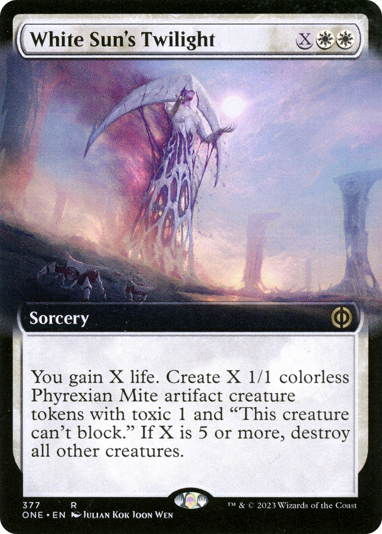 White Sun's Twilight (Extended Art) [Phyrexia: All Will Be One] | Pandora's Boox