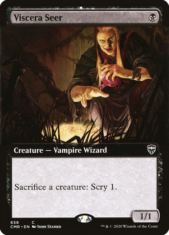 Viscera Seer (Extended Art) [Commander Legends]