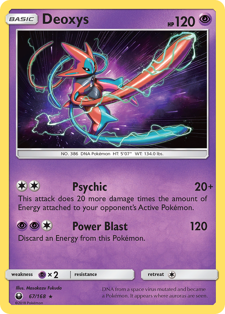 Deoxys (67/168) [Sun & Moon: Celestial Storm]