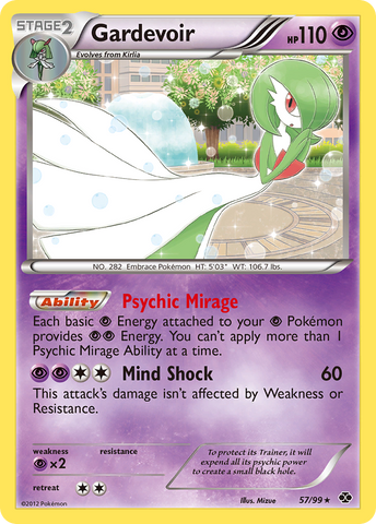 Gardevoir (57/99) [Black & White: Next Destinies]