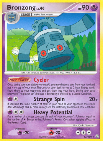 Bronzong (13/100) [Diamond & Pearl: Stormfront]