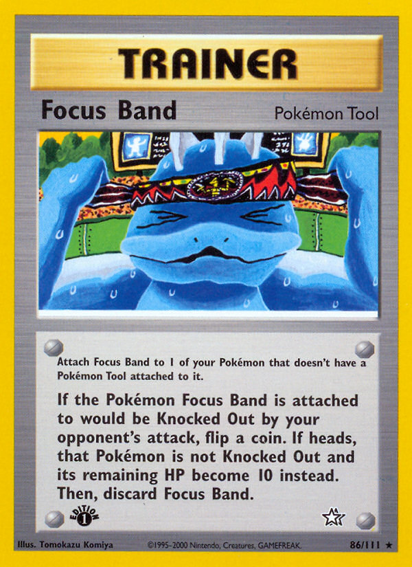 Focus Band (86/111) [Neo Genesis 1st Edition]