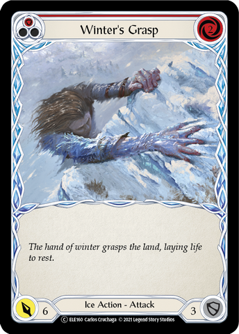 Winter's Grasp (Red) [U-ELE160] Unlimited Normal